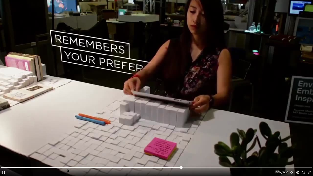 Blew my mind: TRANSFORM by MIT, is a dynamic furniture concept - shapeshifts