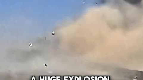 Huge Explosion Caught on Dashcam in Israel
