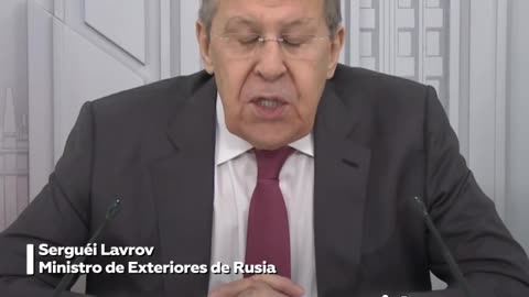 Lavrov: Rusia ofrecerá un proyecto de acuerdo a Ucrania tras intercambio de prisioneros