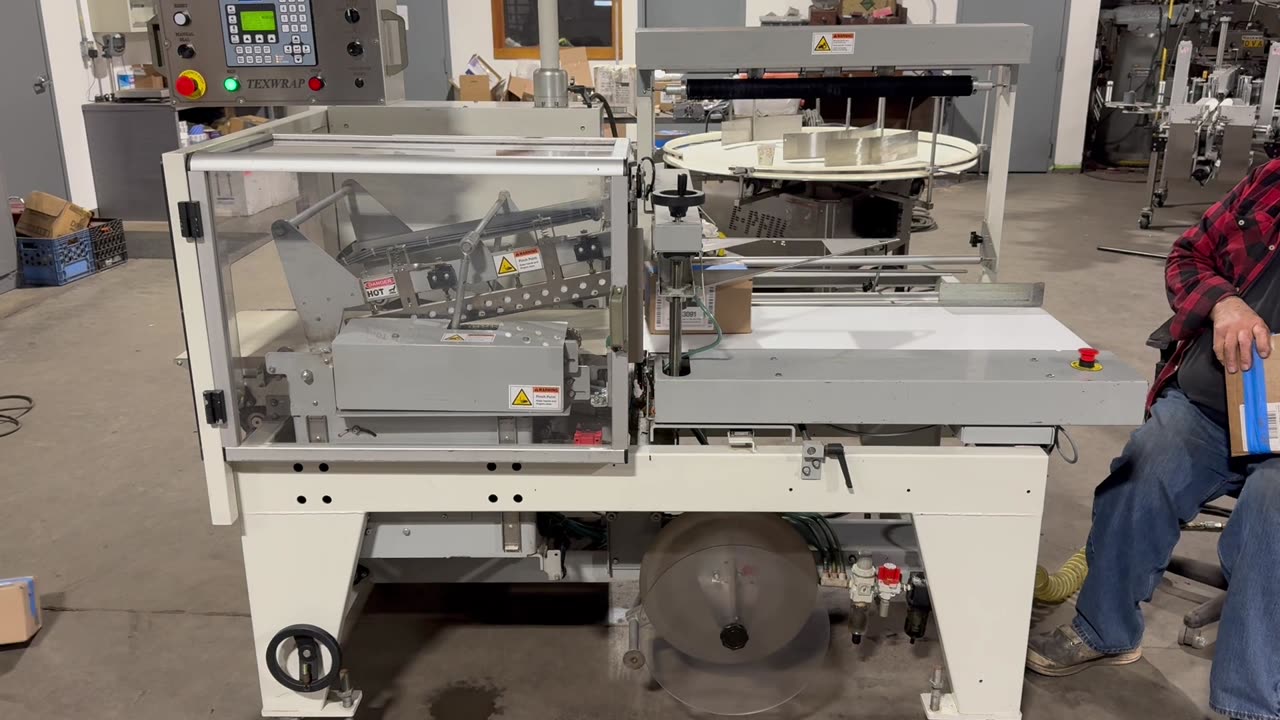 TEXWRAP Model T2219 Automatic L-Sealer Wrapper