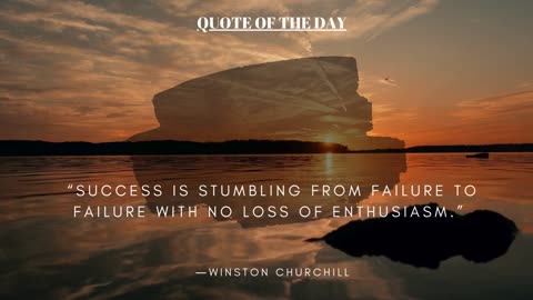 "QUOTE OF THE DAY"