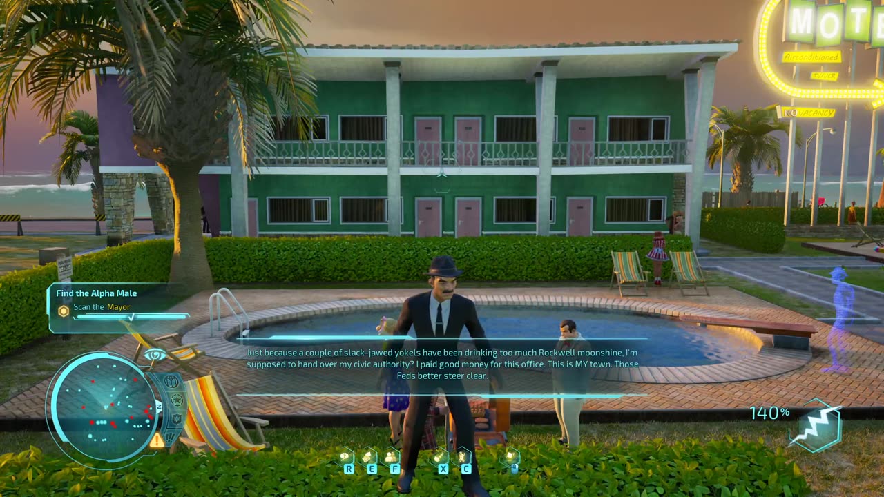 Destroy All Humans - Cool pool party