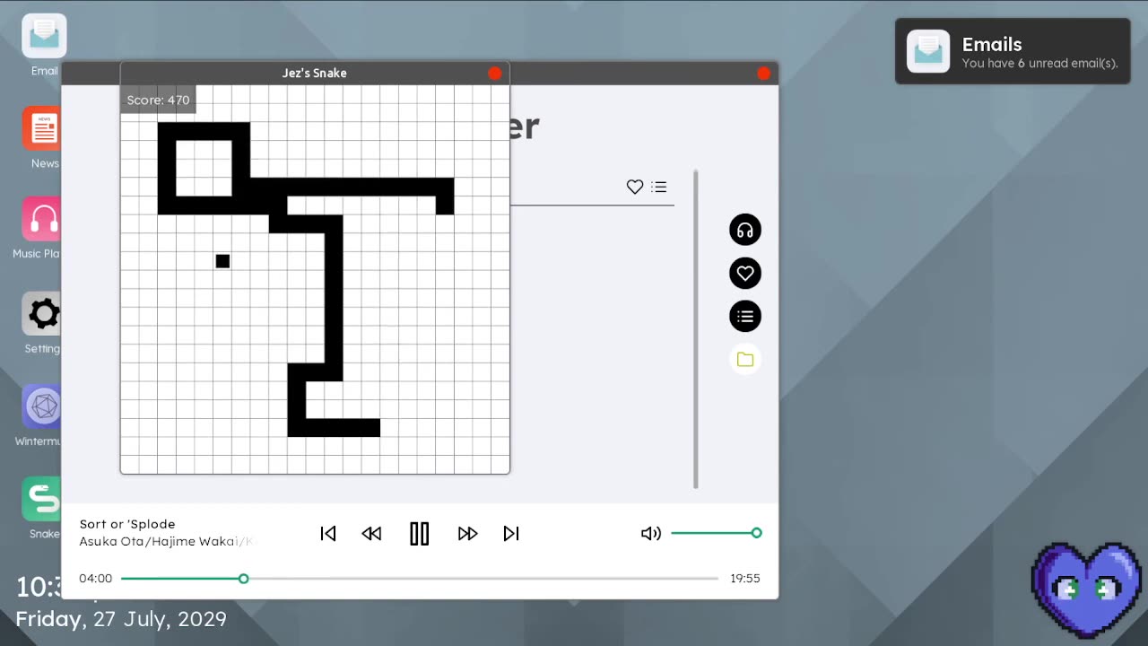 Snek or 'Splode - Wintermute Pt.X