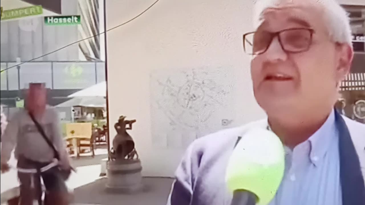 Brainless being rams into man