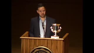 April 30, 2012 - Nic Flores Receives DePauw University's Walker Cup