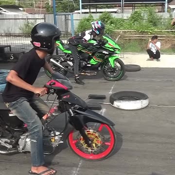 SUPRA BAPAK WANI NGEYEL LAWAN ZX25R