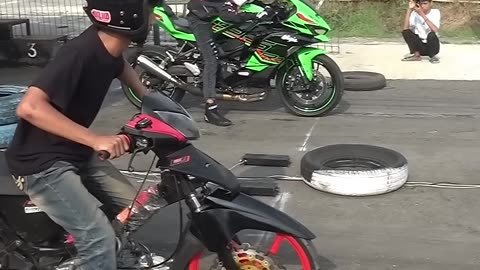 SUPRA BAPAK WANI NGEYEL LAWAN ZX25R