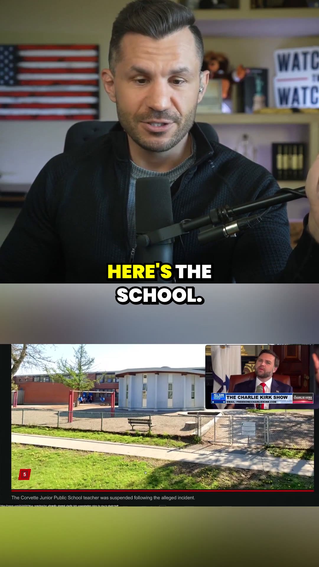 Teacher Shows Kids Assassination Video Gets SUSPENDED