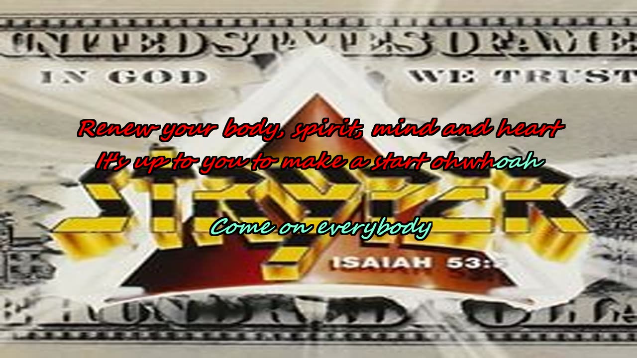 Stryper - It's Up 2 U {join in karaoke everywhere}