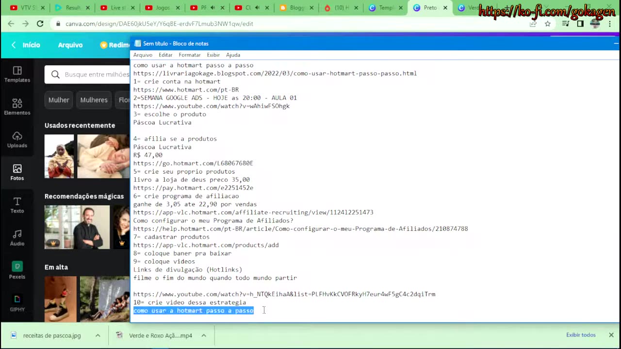 como usar a hotmart passo a passo pt5 e 6.mp4