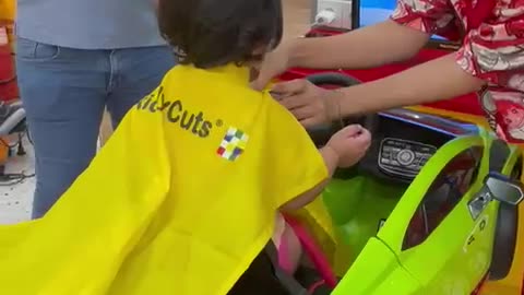 Baby play in the park