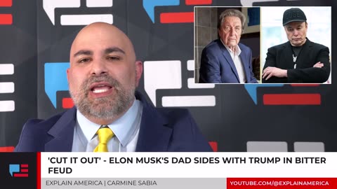 'Cut It Out' - Elon Musk's Dad Sides With Trump In Bitter Feud