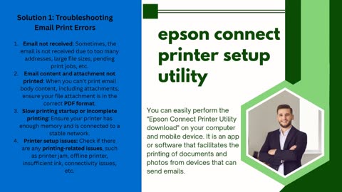 How to fix an Epson Connect Printer Setup Utility