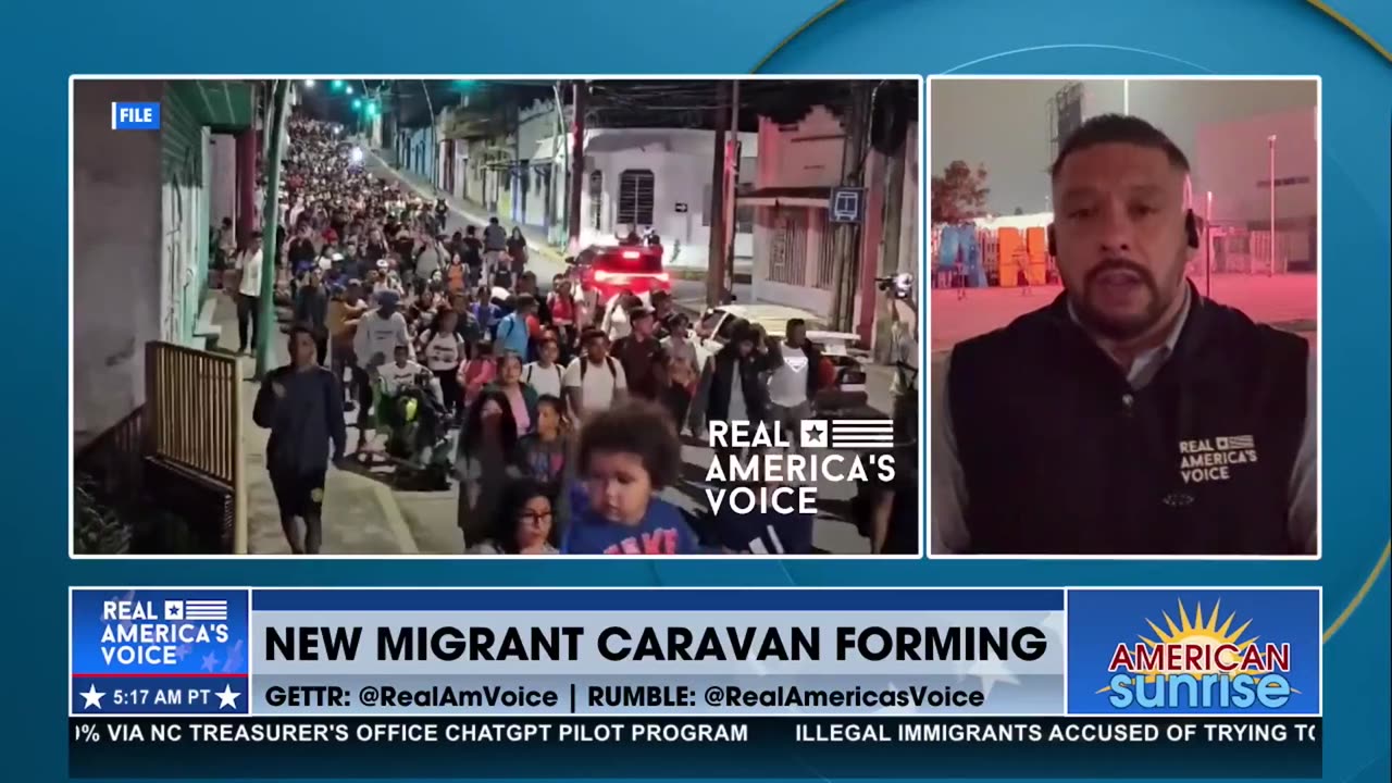 NEW MIGRANT CARAVAN FORMING IN SOUTHERN MEXICO