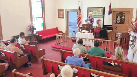 Vernon Chapel Father's Day Service (Prov. Ch.23:22-24) led by Willie Mae Ambrose 6/15/2025