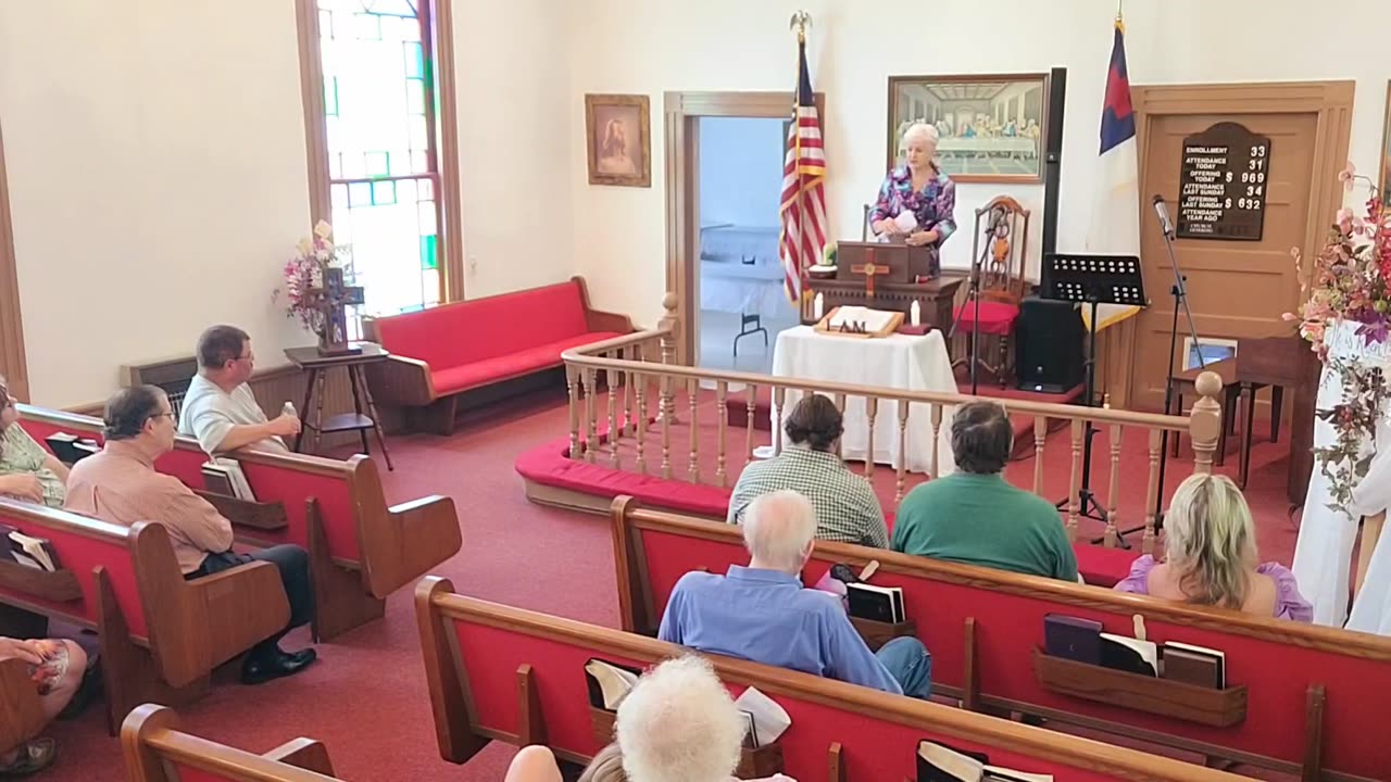 Vernon Chapel Father's Day Service (Prov. Ch.23:22-24) led by Willie Mae Ambrose 6/15/2025
