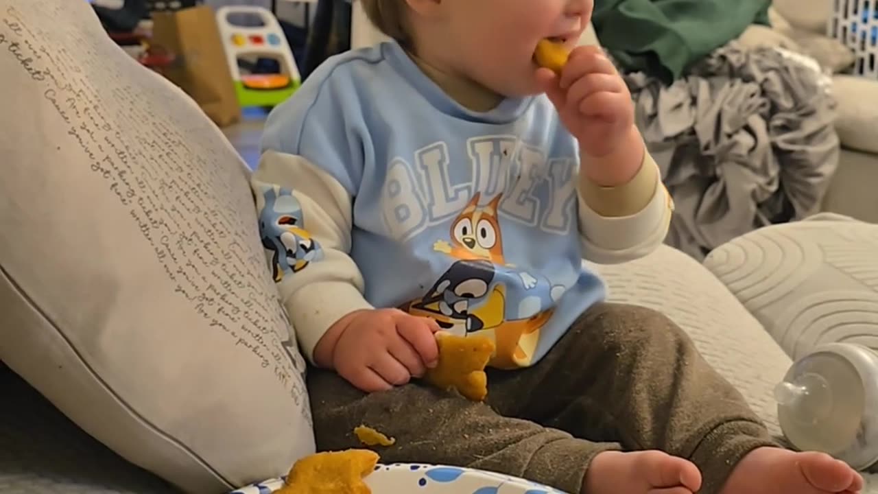 When You're Tired, but You Have Dino Nuggets