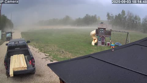 Storm Rolls in and Destroys Grandsons Treehouse
