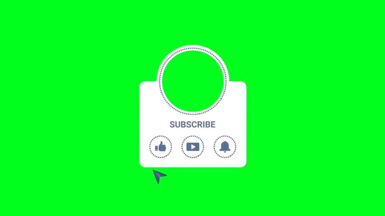 Subscribe, like, button