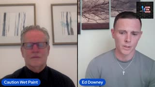 “Caution Wet Paint” Podcast, Ed Downey: Six Years of Darkness, traded for a Lifetime of Light