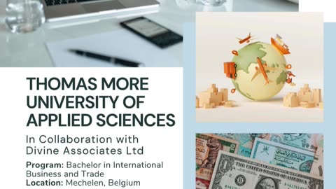 Study International Business in Belgium with Divine Associates Ltd