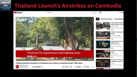 Thailand Launch’s Airstrikes on Cambodia