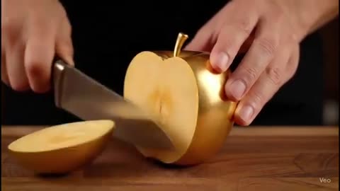 Satisfying ASMR Glass Cutting Compilation - AI ASMR Glass Fruit Cutting