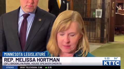 Melissa Hortman sounded fearful after voting to repeal healthcare for illegal aliens