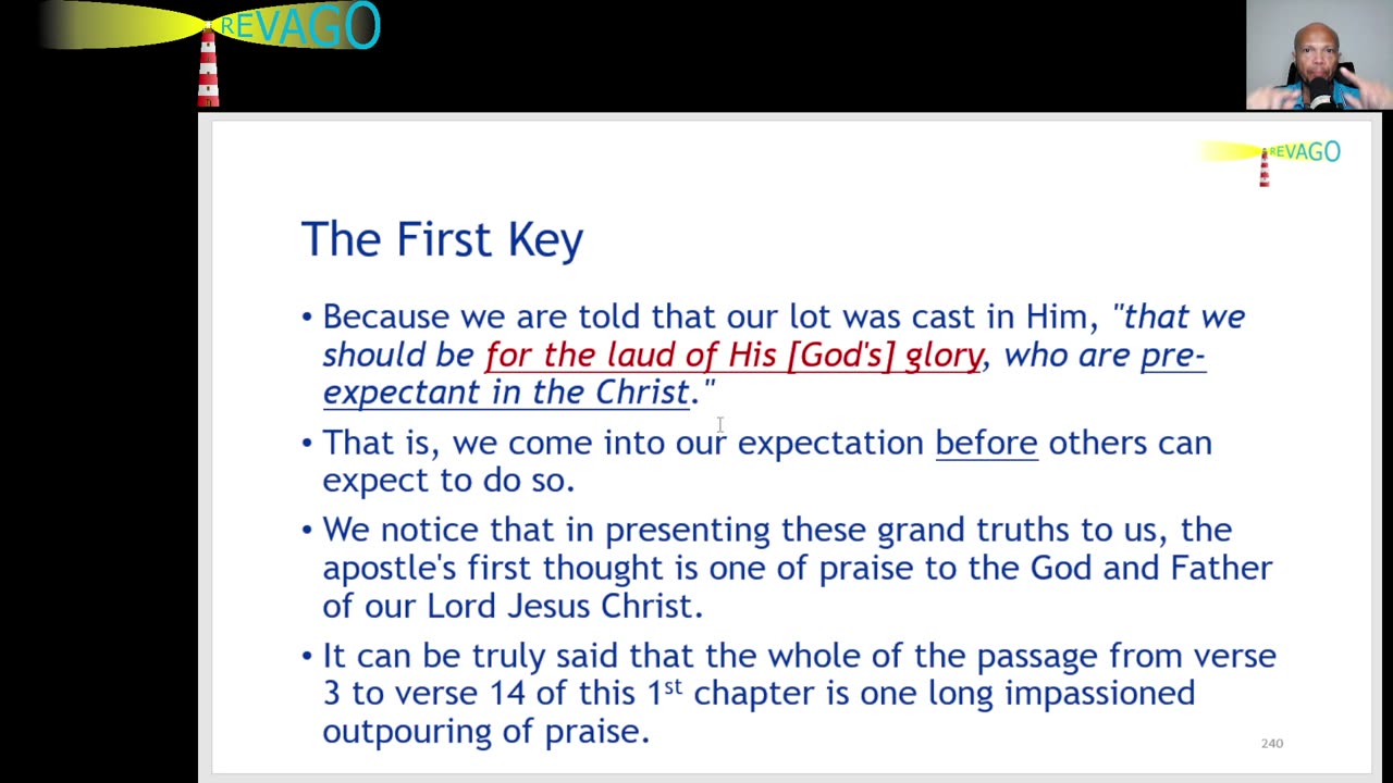 RE 409 ALL WILL Be Headed Up In The Christ: Head + Body