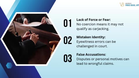 5 Strong Legal Defenses Against Carjacking Charges | Vikas Bajaj Explains