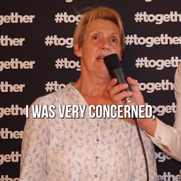 "I was working as a care worker... but I was grateful for #together, as I might have lost my job