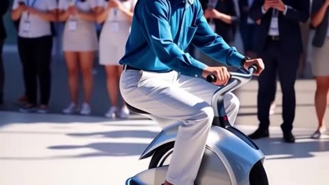 Futuristic-Monowheel-Bike-Excellent Technology