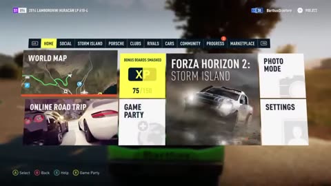 Forza Horizon 2, Career 107, Roaming to Horizon Bucket List Entry 12