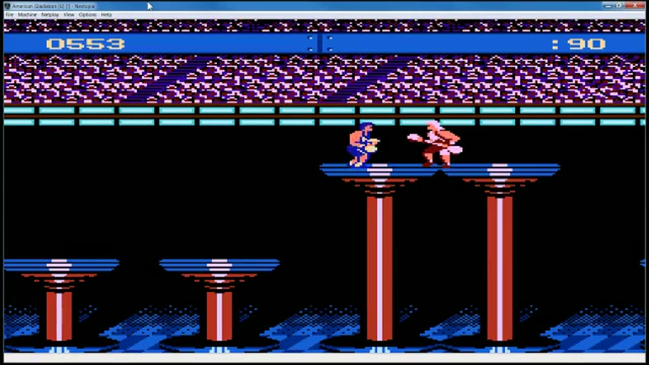 American Gladiators (NES)(Part 1)