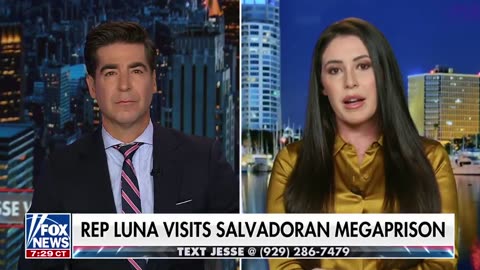 🚩 Rep Anna Paulina Luna takes Primetime inside the Salvadorian megaprison