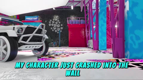 My Character Crashed into a wall 😂😂