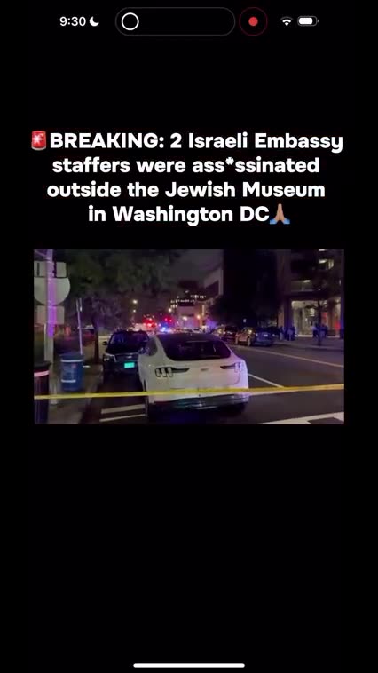 TWO ISRAELI STAFFERS ₪ OFFED IN DC LAST NIGHT