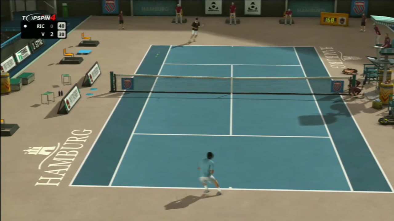 Tennis Elbow 4 Federer Fantastic Points vs Roddick Incredible 1