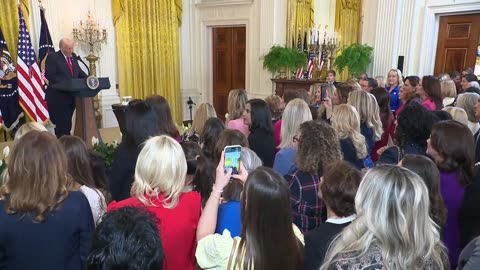 President Trump Participates in a Women's History Month Event