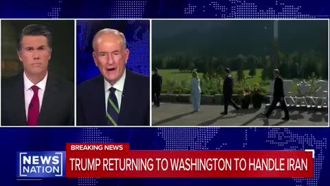 Bill O'Reilly texted Trump about Iran today and shares his thoughts