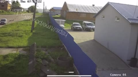 🚨🚴 Ukraine Russia War | TCC Vehicle Hits Man on Bicycle in Khmelnytskyi | RCF