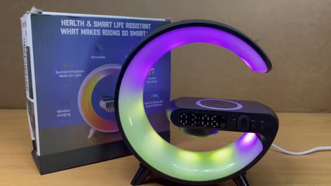 How to set the time and alarm clock with this G63 Smart Light Sound Machine/ UNBOXING