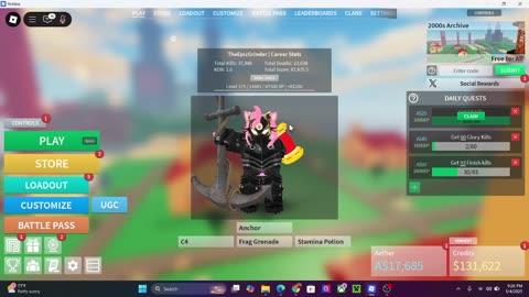 Roblox Fun On Combat Warriors