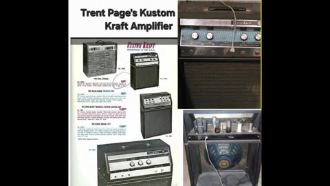 Kustom Kraft Amplifier.