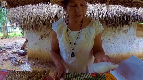 🇧🇴 INDIGENAS ARTESANAS y TEJEDORAS en La CHIQUITANIA ► SANTA ROSA de la MINA