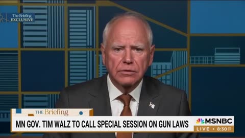 (D) Gov Tim Walz Ban Assault Weapons