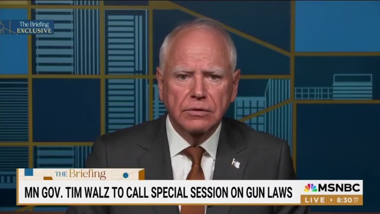 (D) Gov Tim Walz Ban Assault Weapons