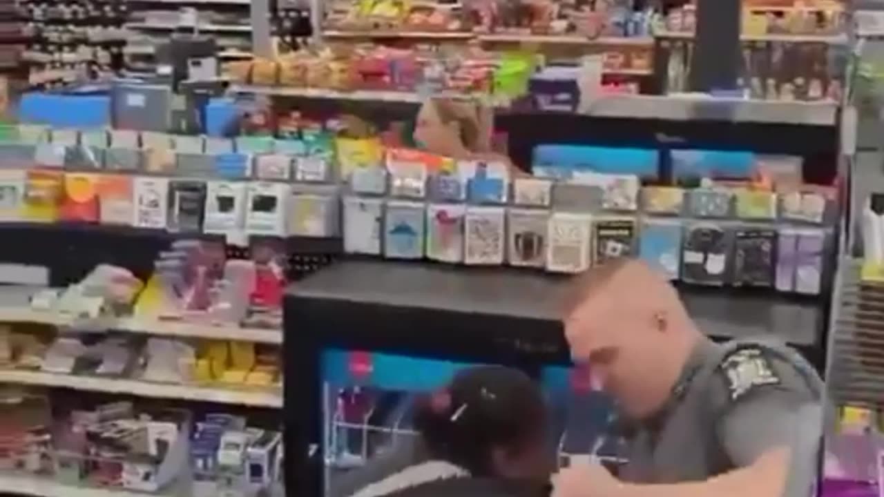 So She Thought She Could Just Tear Up Sh** And Fight A Cop?