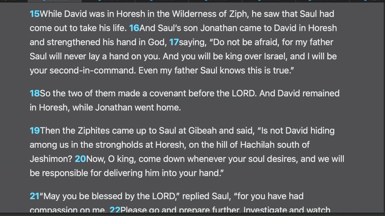 1 Samuel 23