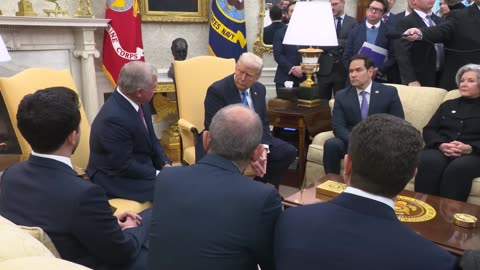 President Trump Hosts a Bilateral Meeting with the King of Jordan and the Crown Prince of Jordan
